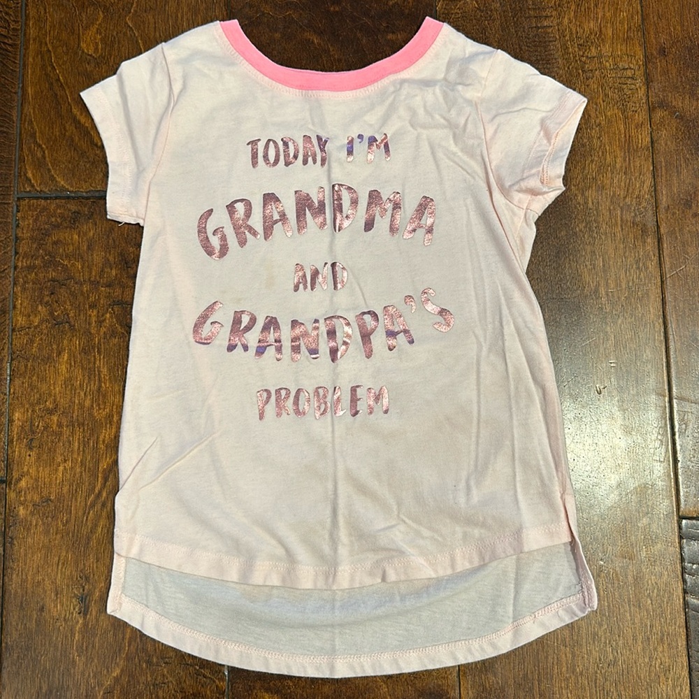 Okie Dokie Girls “Grandma & Grandpa” Shirt 💕